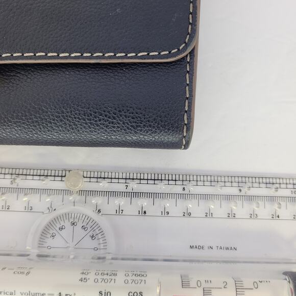 Fossil Women's Jori Wallet On Chain Black Crossbody SHB3155001 Flap Leather Club - Picture 2 of 11